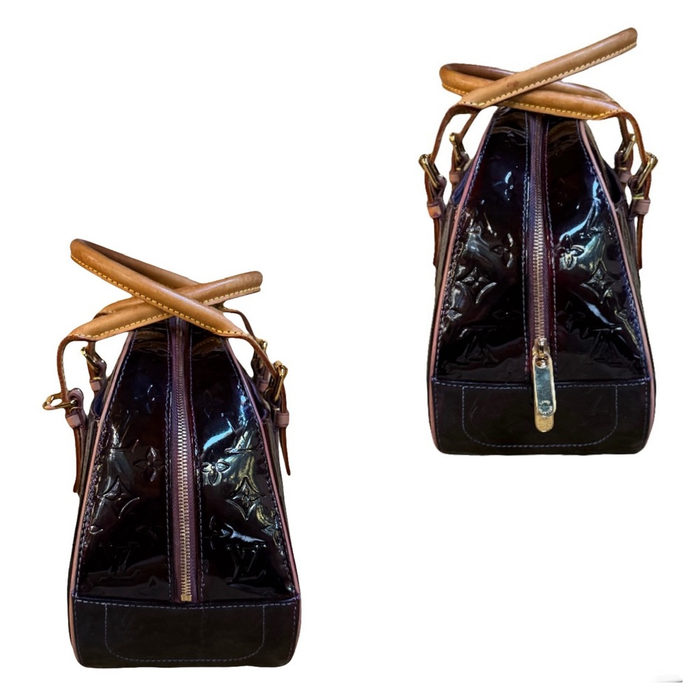 ๐Louis Vuitton LV Amarante Vernis Patent Leather Summit Dr & Matching Wallet ๐ - Picture 7 of 17